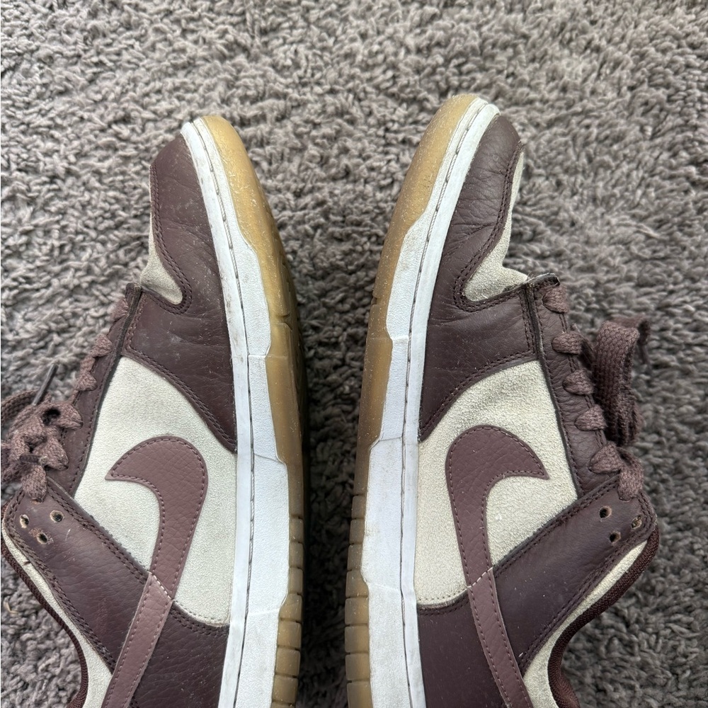 Men's Classic Brown and Cream Sneakers
